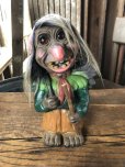 画像1: 60s Vintage Heico Troll Carrying Firewood Nodder Bobble Head (A076) (1)
