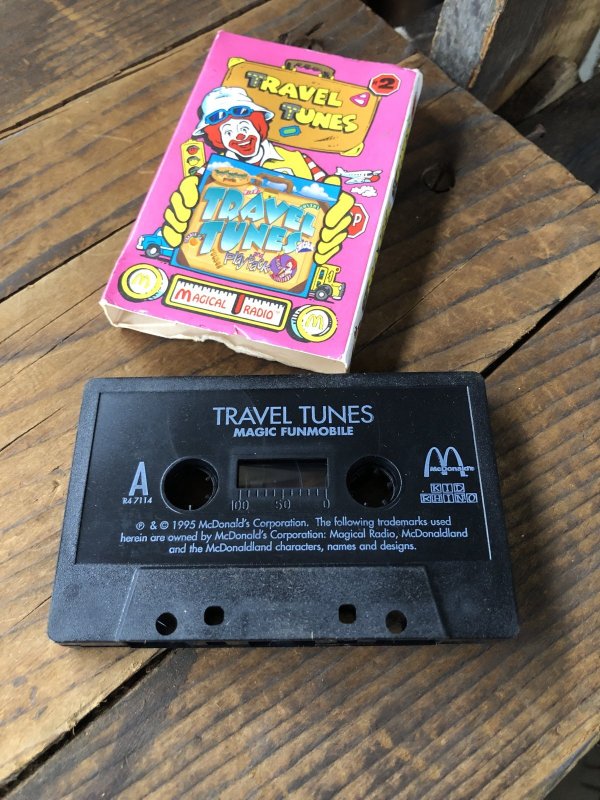 画像1: 1995 McDonalds Happy Meal Cassette Tape Travel Tunes #2 (A084) 　　