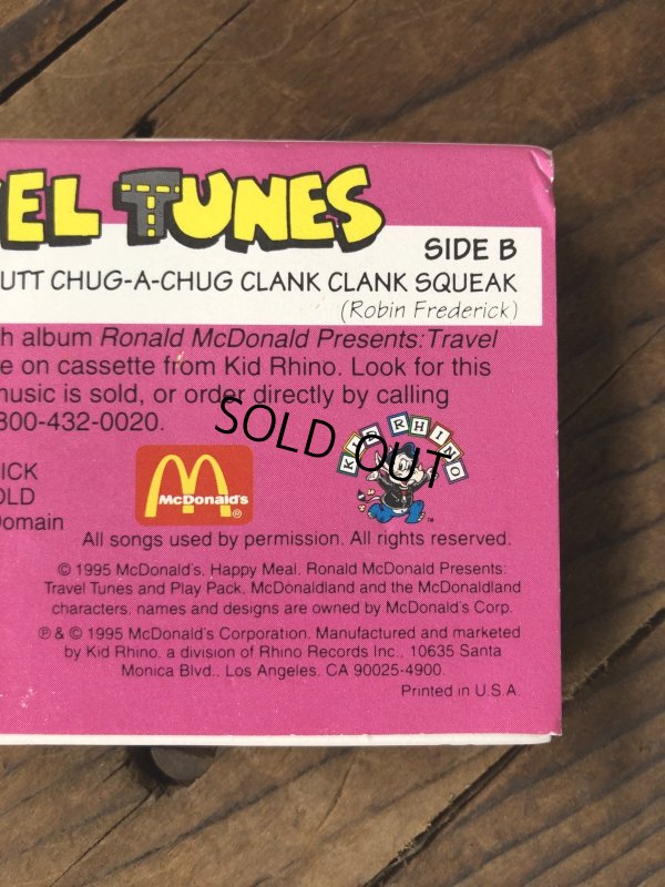 画像4: 1995 McDonalds Happy Meal Cassette Tape Travel Tunes #2 (A084) 　　