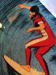 画像6: Vintage Surf Glitter Art Surf Shack Display SURFBOARD I.B.M #971770 (A082)  (6)