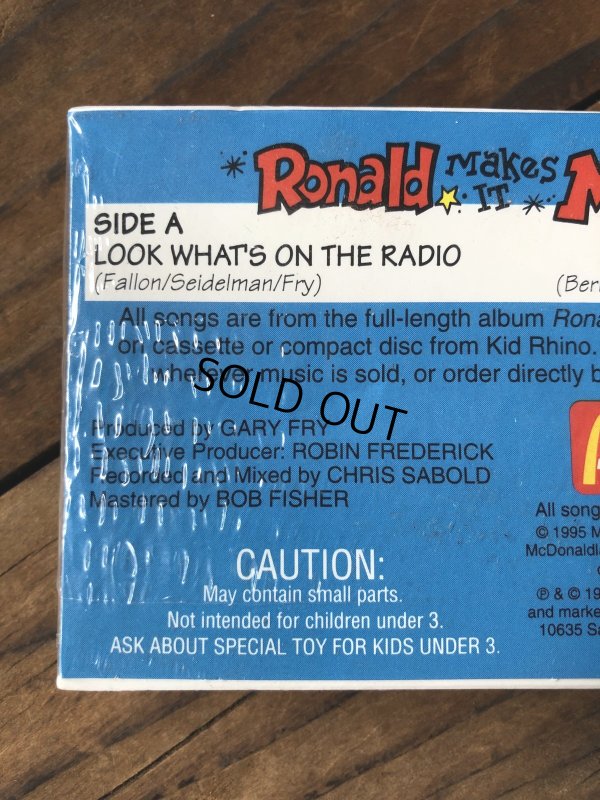 画像3: 1995 McDonalds Happy Meal Cassette Tape Ronald Makes It Magic #1 (A083) 　　