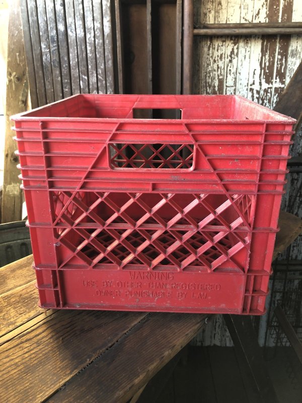 画像6: Vintage USA  DAIRY FOODS Heavy Duty Plastic Milk Crate SMITH'S (C) 