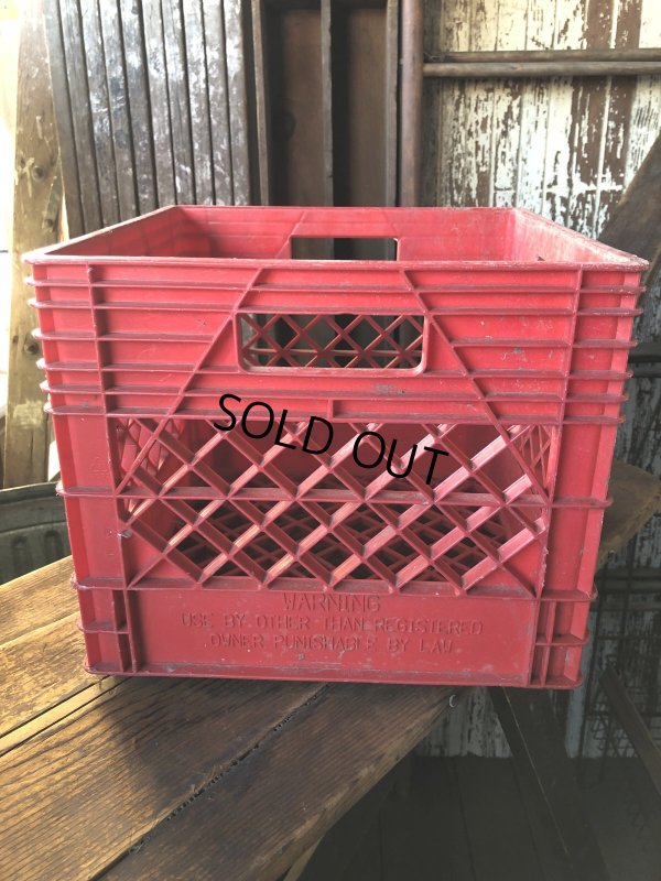 画像6: Vintage USA  DAIRY FOODS Heavy Duty Plastic Milk Crate SMITH'S (C) 