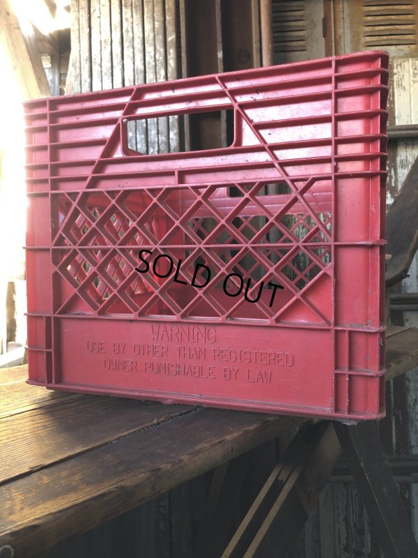 画像3: Vintage USA  DAIRY FOODS Heavy Duty Plastic Milk Crate SMITH'S (C) 