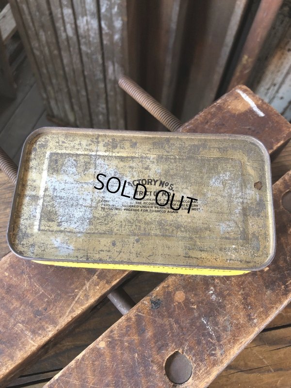 画像7: Early 1900s Antique GAIL & AX NAVY Tobacco Tin Can (A085) 