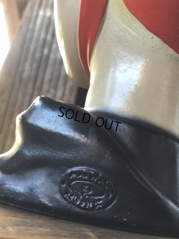 画像5: Vintage Mid-Century Marwal Chalkware Head Bust Statue (A087) 