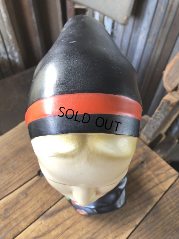 画像8: Vintage Mid-Century Marwal Chalkware Head Bust Statue (A087) 