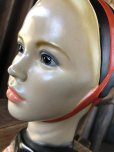 画像10: Vintage Mid-Century Marwal Chalkware Head Bust Statue (A087)  (10)