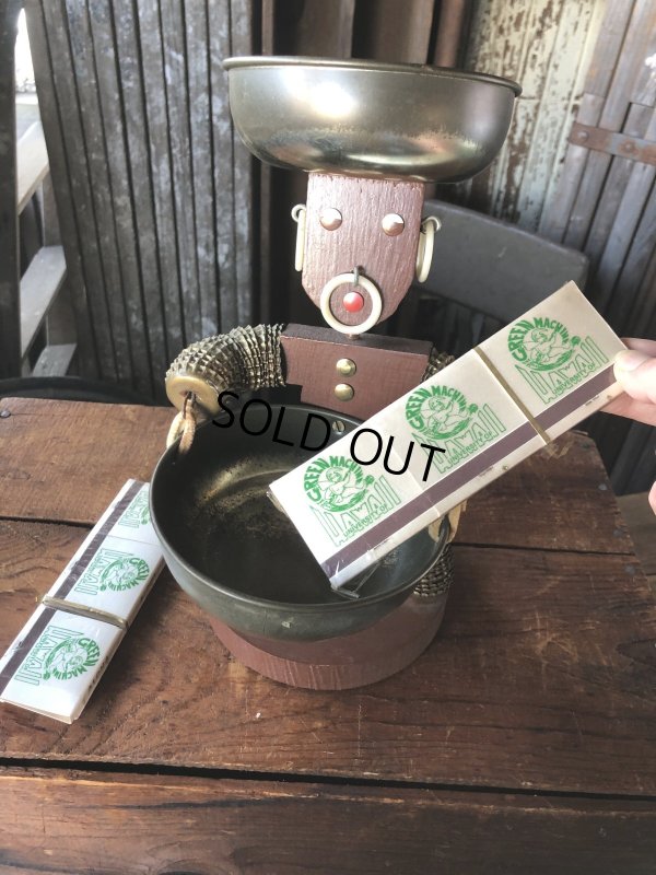 画像13: 50s Vintage Bottle Cap Man Figurine Mid Century Folk Art (A090) 