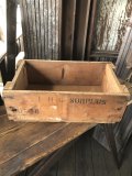 Vintage USA  Advertising Wood Box IHC SUBPLUS BOX 56 (A096) 