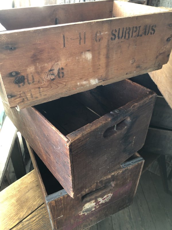 画像11: Vintage USA  Advertising Wood Box (A095) 