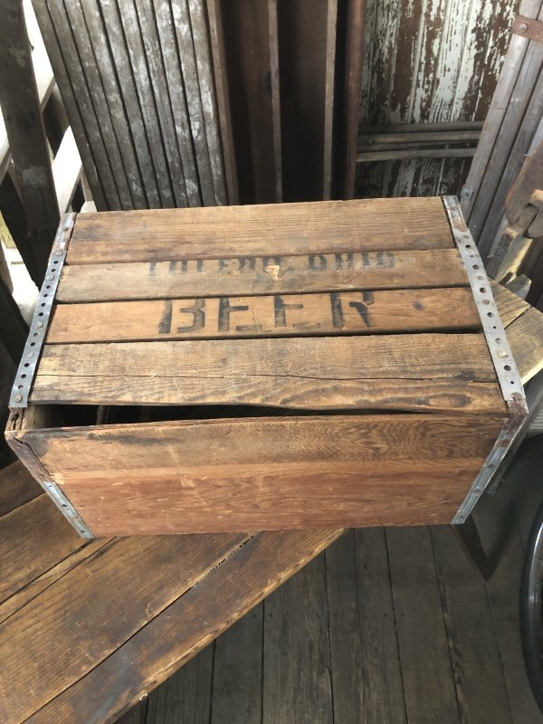 画像8: Vintage USA  Advertising Wood Box KOERBER BREWING (A094) 