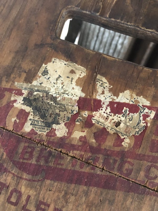 画像9: Vintage USA  Advertising Wood Box KOERBER BREWING (A094) 