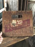 画像10: Vintage USA  Advertising Wood Box KOERBER BREWING (A094)  (10)