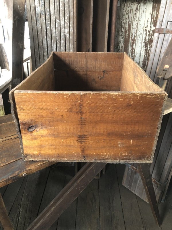 画像4: Vintage USA  Advertising Wood Box Crispo Biscuits(A093) 