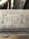 画像9: Vintage USA  Advertising Wood Box FRIGID FOOD PRODUCTS 66 (A091)  (9)