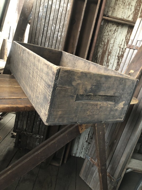 画像3: Vintage USA  Advertising Wood Box The F&M Packing Co (A092) 