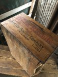 画像9: Vintage USA  Advertising Wood Box Crispo Biscuits(A093)  (9)