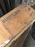 画像10: Vintage USA  Advertising Wood Box IHC SUBPLUS BOX 56 (A096)  (10)