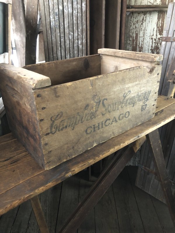画像4: Vintage USA  Advertising Wood Box Campbell Soup Company 67 (A097) 