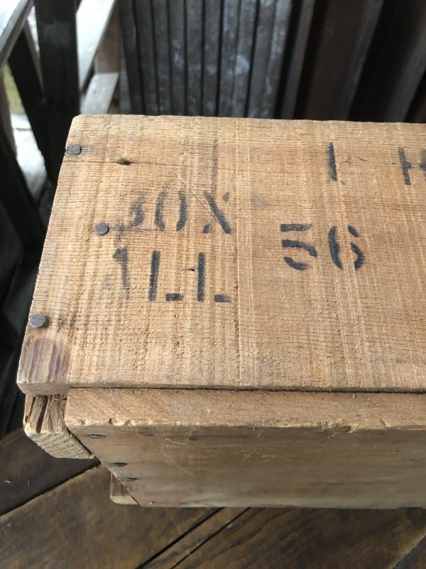 画像12: Vintage USA  Advertising Wood Box IHC SUBPLUS BOX 56 (A096) 
