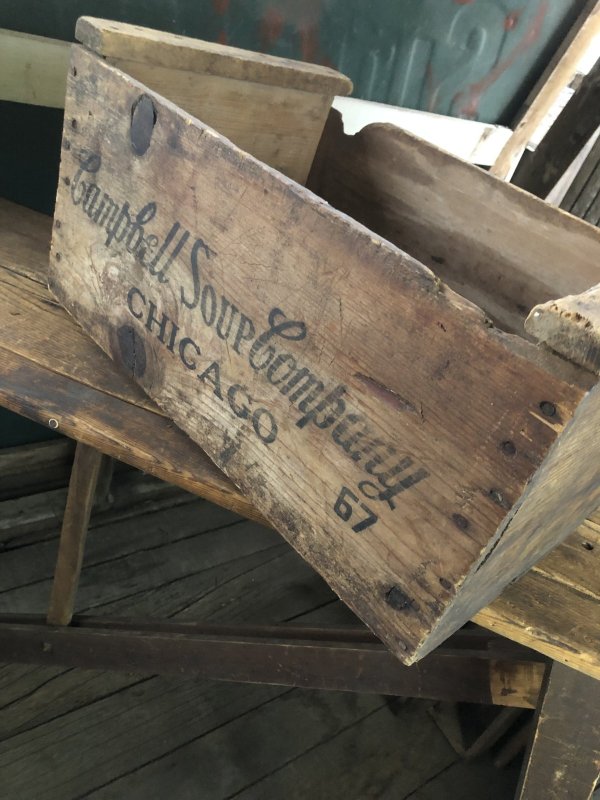 画像16: Vintage USA  Advertising Wood Box Campbell Soup Company 67 (A097) 