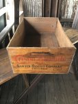 画像1: Vintage USA  Advertising Wood Box Crispo Biscuits(A093)  (1)