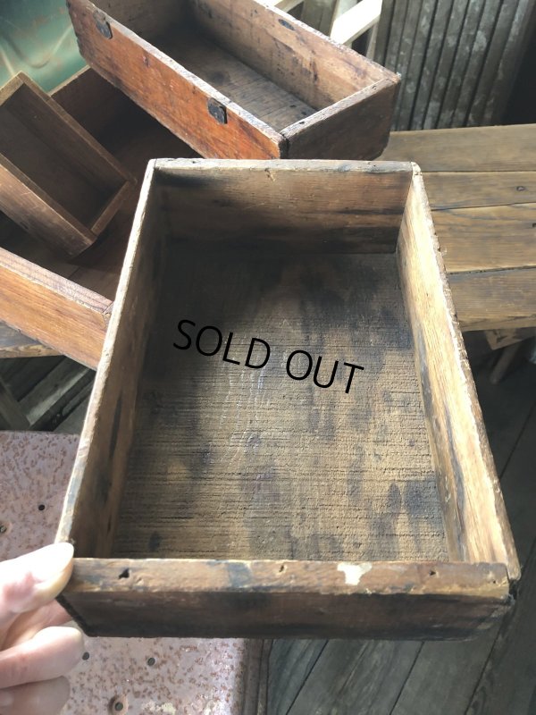 画像1: Vintage USA  Wood Box (A100) 