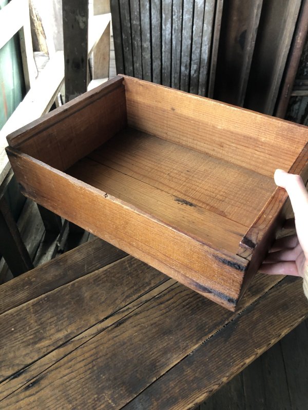 画像1: Vintage USA  Wood Box (A101) 