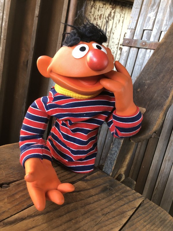 画像5: 70s Vintage Sesame Street Ernie Hand Puppet (A107) 