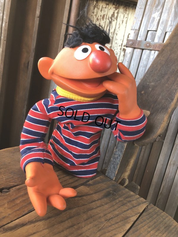 画像5: 70s Vintage Sesame Street Ernie Hand Puppet (A107) 