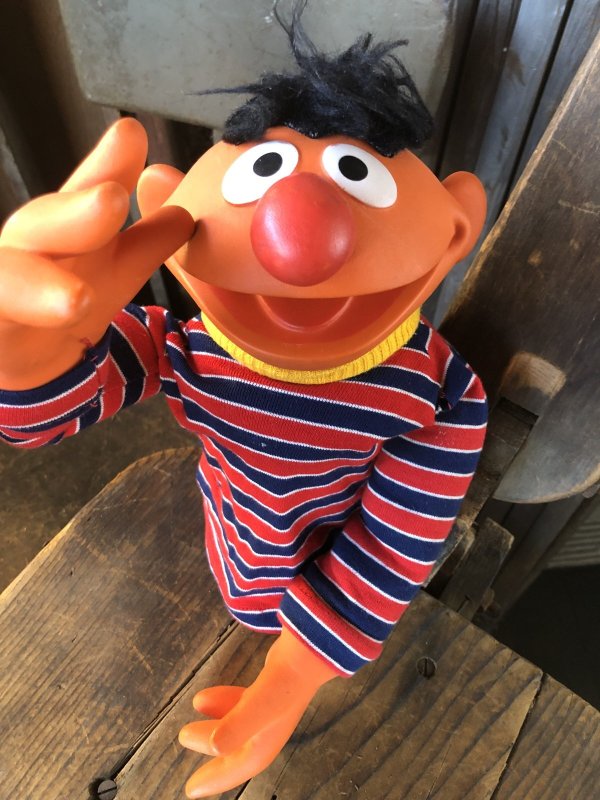 画像6: 70s Vintage Sesame Street Ernie Hand Puppet (A107) 