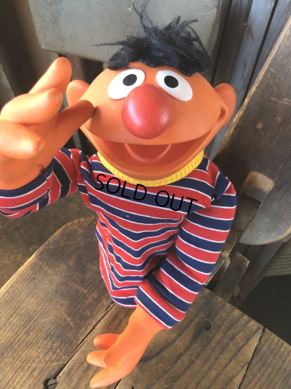 画像6: 70s Vintage Sesame Street Ernie Hand Puppet (A107) 