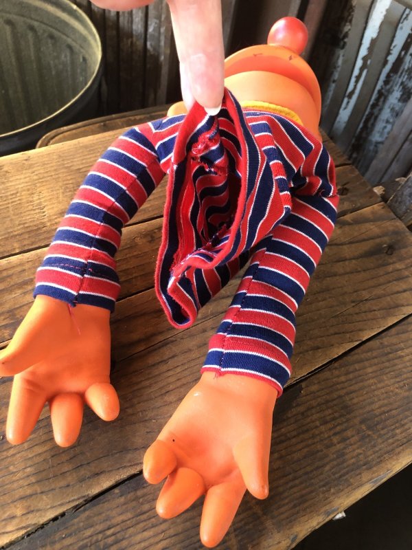 画像10: 70s Vintage Sesame Street Ernie Hand Puppet (A107) 