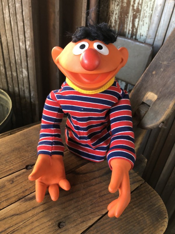 画像1: 70s Vintage Sesame Street Ernie Hand Puppet (A107) 
