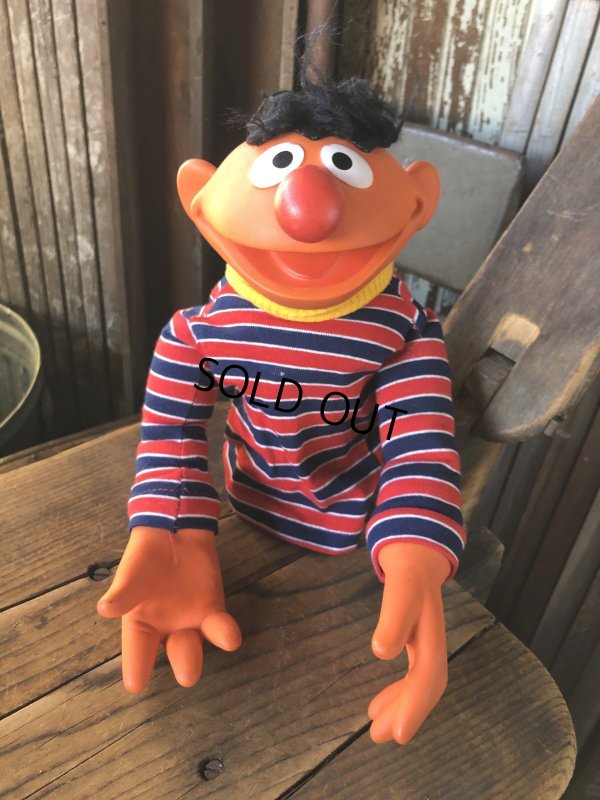 画像1: 70s Vintage Sesame Street Ernie Hand Puppet (A107) 