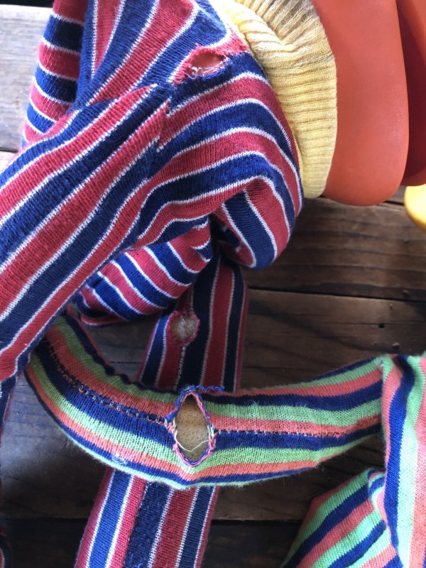 画像12: 70s Vintage Sesame Street Hand Puppet Doll Ernie Bert Large Version (A106) 