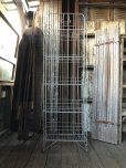 画像4: 40s Vintage Metal Wire Store Display Shelf Stand Rack (A107)  (4)