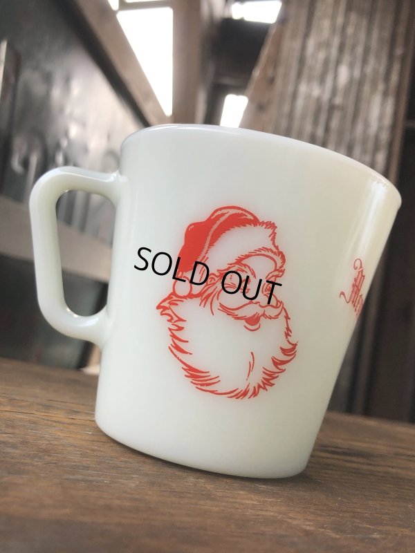画像6: 70s Vintage Corning PYREX Merry Christmas Santa Claus Mug (A108)