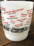画像10: 80s Vintage Anchor Hocking Fire King C.B. 'er  Mug (A110) (10)