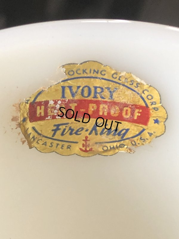画像9: Vintage Fire-King Ivory (A116)