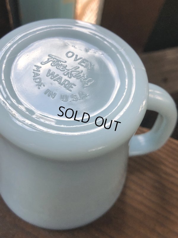 画像9: 50s Vintage Fire-King Turquoise Blue (A118)