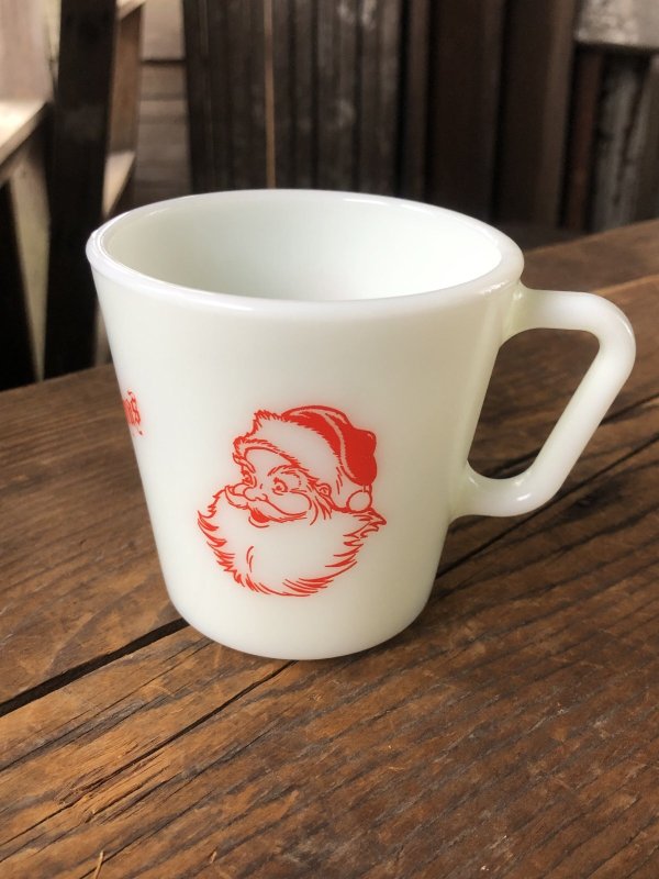 画像4: 70s Vintage Corning PYREX Merry Christmas Santa Claus Mug (A018)