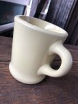 画像4: Vintage Heavy Ceramic Mug Yellow (A114) (4)