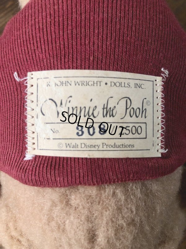 画像13: 80s R John Wright Christopher Robin and Winnie the Pooh limited edition Doll Set (A119) 