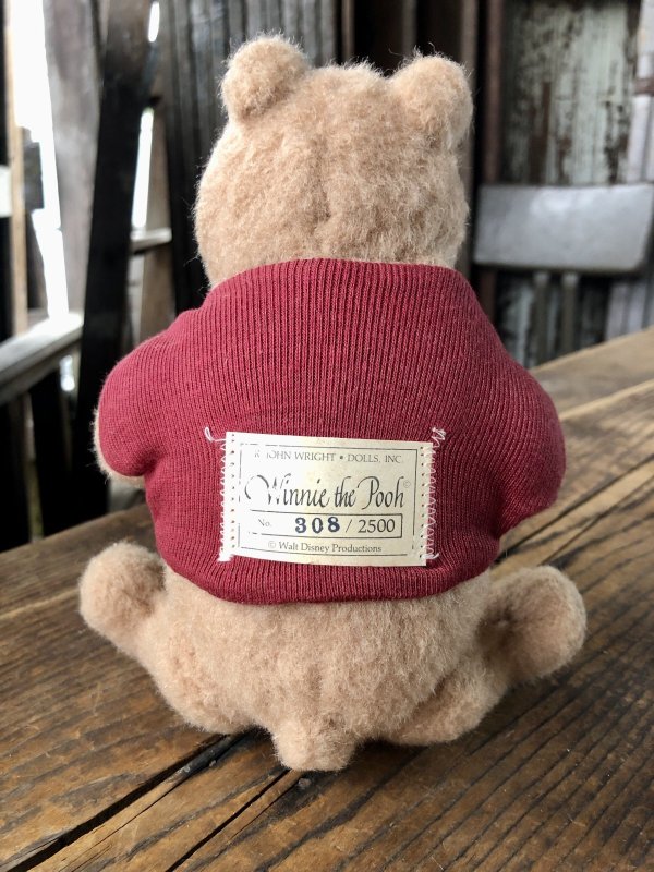 画像12: 80s R John Wright Christopher Robin and Winnie the Pooh limited edition Doll Set (A119) 