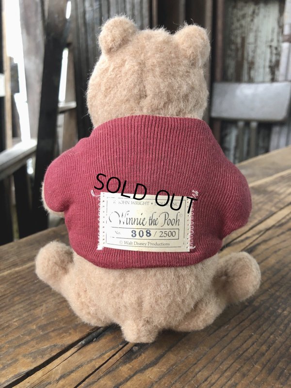 画像12: 80s R John Wright Christopher Robin and Winnie the Pooh limited edition Doll Set (A119) 