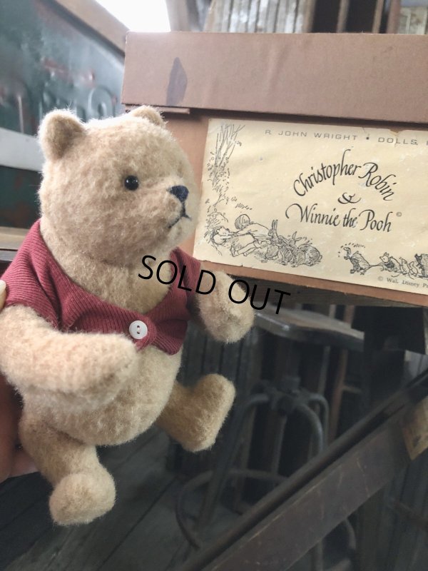 画像3: 80s R John Wright Christopher Robin and Winnie the Pooh limited edition Doll Set (A119) 