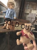 80s R John Wright Christopher Robin and Winnie the Pooh limited edition Doll Set (A119) 