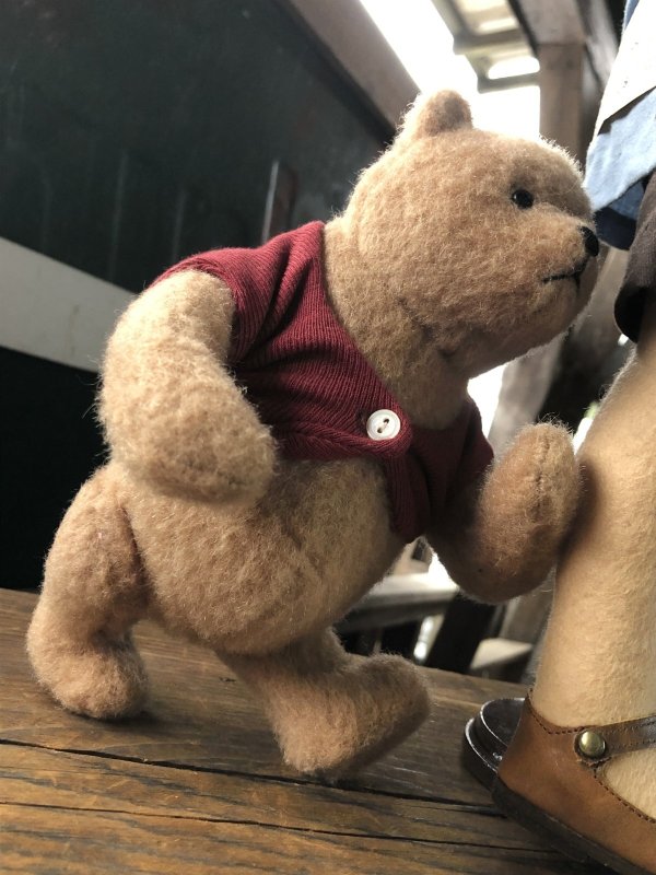 画像9: 80s R John Wright Christopher Robin and Winnie the Pooh limited edition Doll Set (A119) 